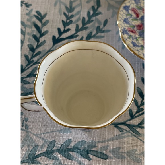 VTG ROSINA Bone China Cup & Saucer Set. Made In England - Picture 5 of 8